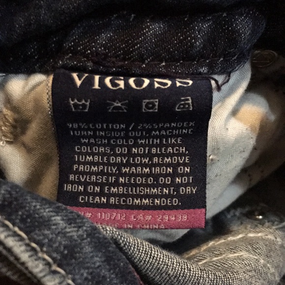 Vigoss denim shorts “The Chelsea” size 25 - Picture 5 of 5